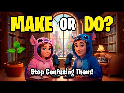 MAKE vs DO - Stop Confusing These Verbs! | English Grammar Made Easy🎙️😎