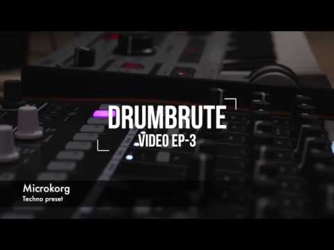 arturia drumbrute live performance with microkorg, no FX, no tlak, only sound