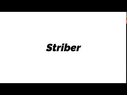 Striber - up your game