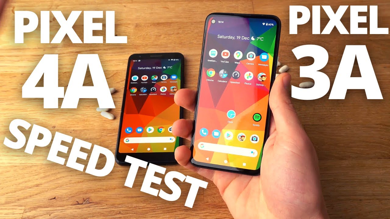 Google Pixel 4A VS Pixel 3A - SPEED TEST & Performance Review.