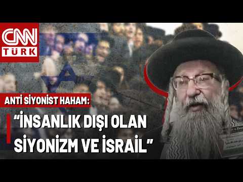 Anti-Siyonist Haham CNN TÜRK’te! İsrail Yayılmacılığına Sert Tepki: “Özgür Bir Filistin İstiyoruz”