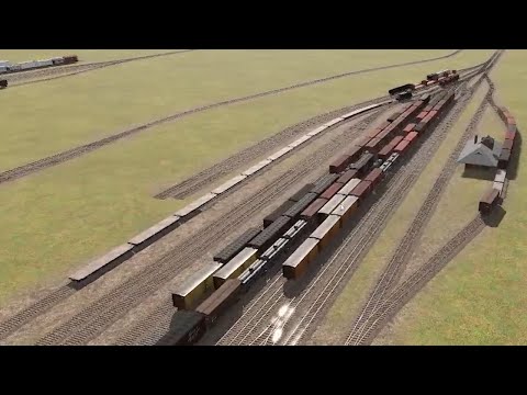 Trainz 2019 JMRI 13, JMRI with Friends! One option for forwarding cars with your friends!