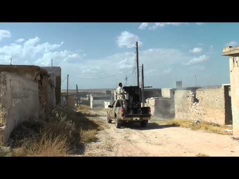 استهداف حاجز المدجنة في حيش بواسطة رشاش 14 من قبل كتيبة شهداء الغدفة