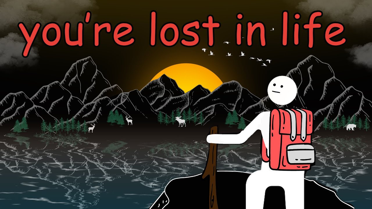 how to actually find your life purpose in 7 minutes...kind of (explained by some stick figure)