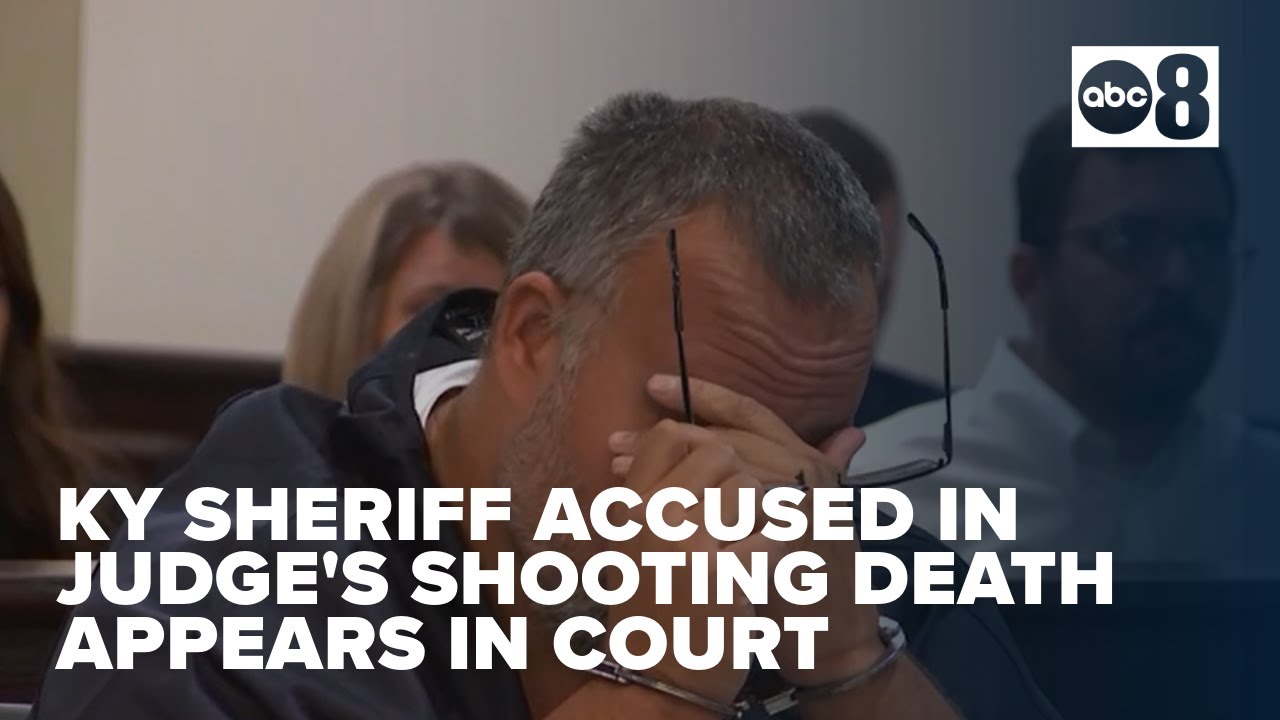 Kentucky sheriff accused of killing longtime judge appears in court for emotional hearing