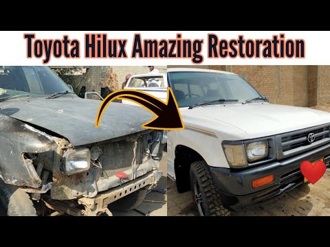 Thumbnail for Toyota Hilux Double Cabin Complete Restoration 1990 Model by Toyota Hilux