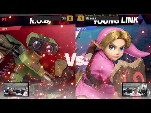 Throwdown Thursday 94  - Winners R1 - (Rob) Tpim vs Steininja (Young Link)