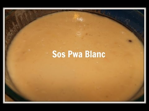 Sos Pwa Blan (Haitian Bean Sauce)