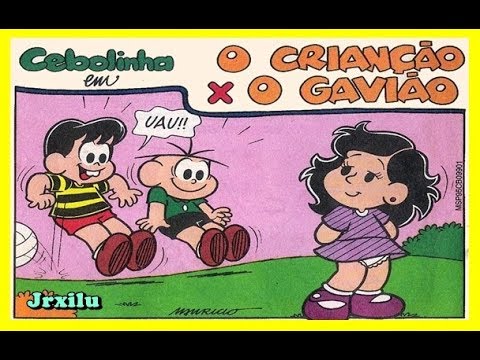 Cebolinha - Crianção X Gavião - gibis Quadrinhos Turma da Mônica