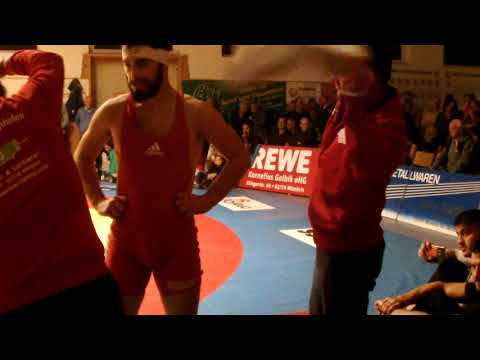 05.10.2019 RWG vs. KSC Niedernberg - 75kg Freistil: Ali Can Cakici vs Shamz Azizi