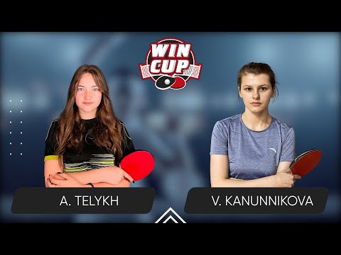 13:15 Anastasiia Telykh - Vasylysa Kanunnikova West 2 WIN CUP 01.11.2023 | TABLE TENNIS WINCUP