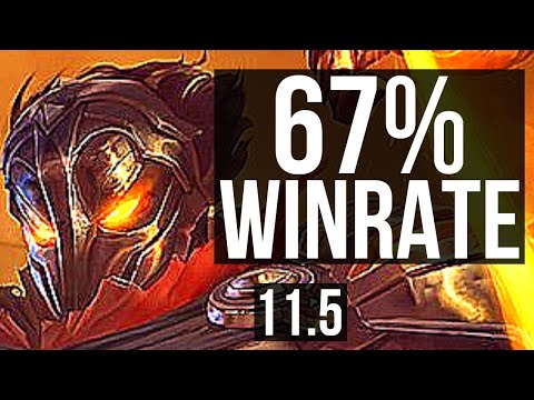 VIKTOR vs LUX (MID) | 5/0/5, 67% winrate | NA Grandmaster | v11.5
