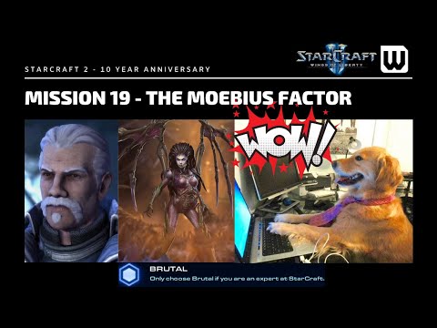 Starcraft 2: 10 Year Achievement Hunt! Brutal WoL Mission 19 - The Moebius Factor