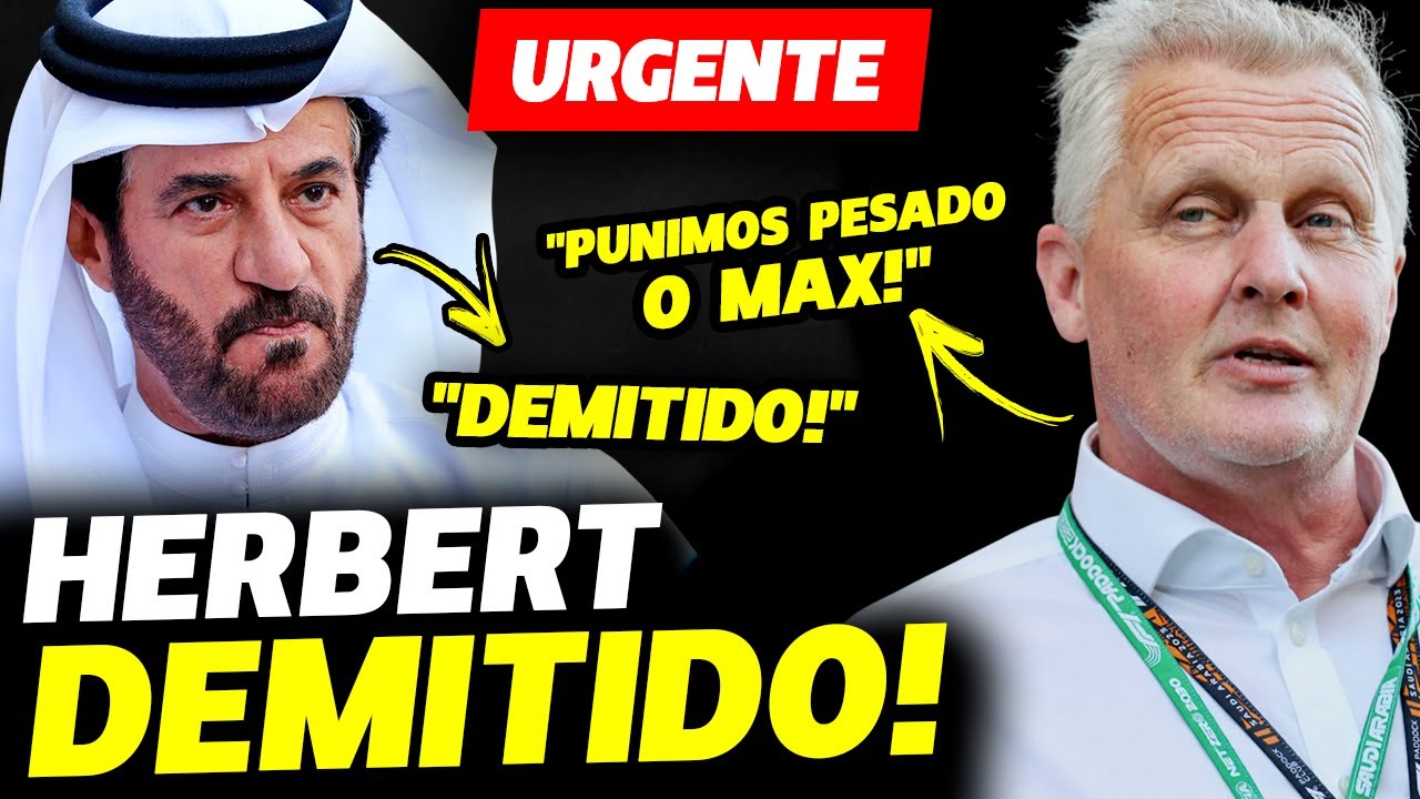 🚨URGENTE: COMISSÁRIO É DEMITIDO PELA FIA APÓS POLÊMICAS COM VERSTAPPEN | FÓRMULA 1|GP EM CASA