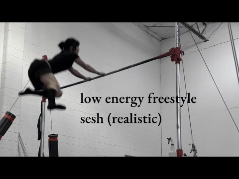 calisthenics workout vlog | low energy freestyle sesh