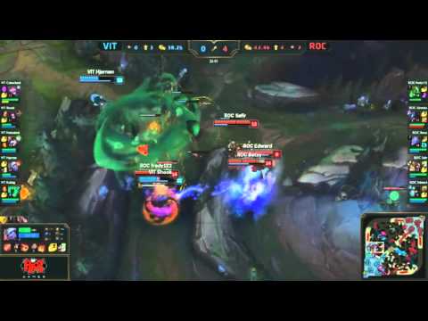 LOL EU LCS Week 1   Day 1 Team Vitality vs ROCCAT highlights