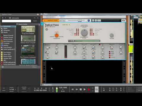 Propellerhead Reason - Das Radical Piano