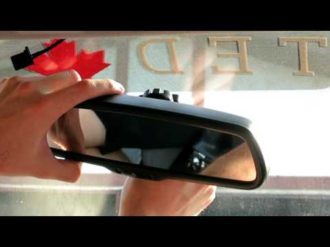 Upgrading the Rearview Mirror. Autodim & Compass Subaru OEM