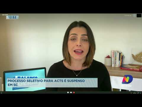 Processo seletivo para ACT’s é suspenso em Santa Catarina