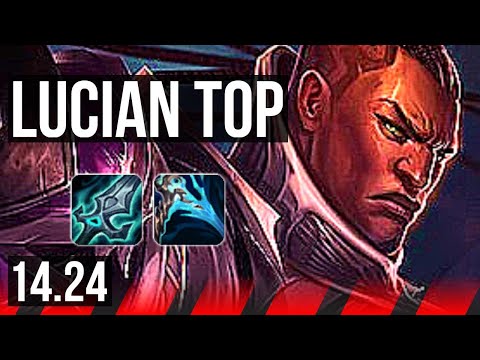 LUCIAN vs KENNEN (TOP) | Godlike, 8/2/3 | KR Master | 14.24