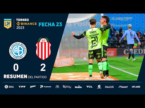 #TorneoBinance 2023 | Fecha 23 | resumen de Belgrano - Barracas