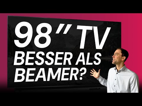 TCL 98" UHD870 im Test: Groß, Günstig & Gaming TV! 98 Zoll Fernseher für ~2000€?!