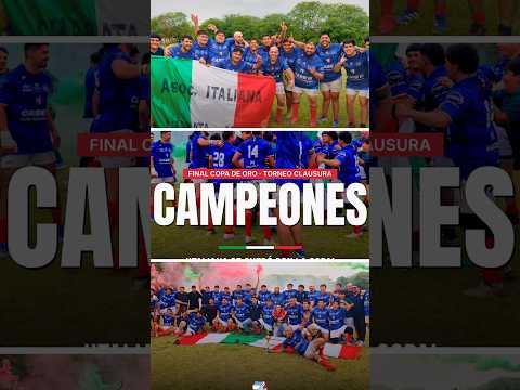 Italiana Rugby campeón de la Copa de Oro