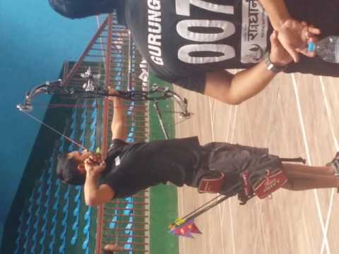 Hom thapa vs Santana malla,gold final. 4th indoor compound men