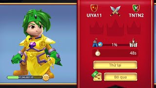 Royal revolt 2, lại công nhà khán giả trong nước mắt, nước mũi,nước bọt khi thấy gem không nhặt được