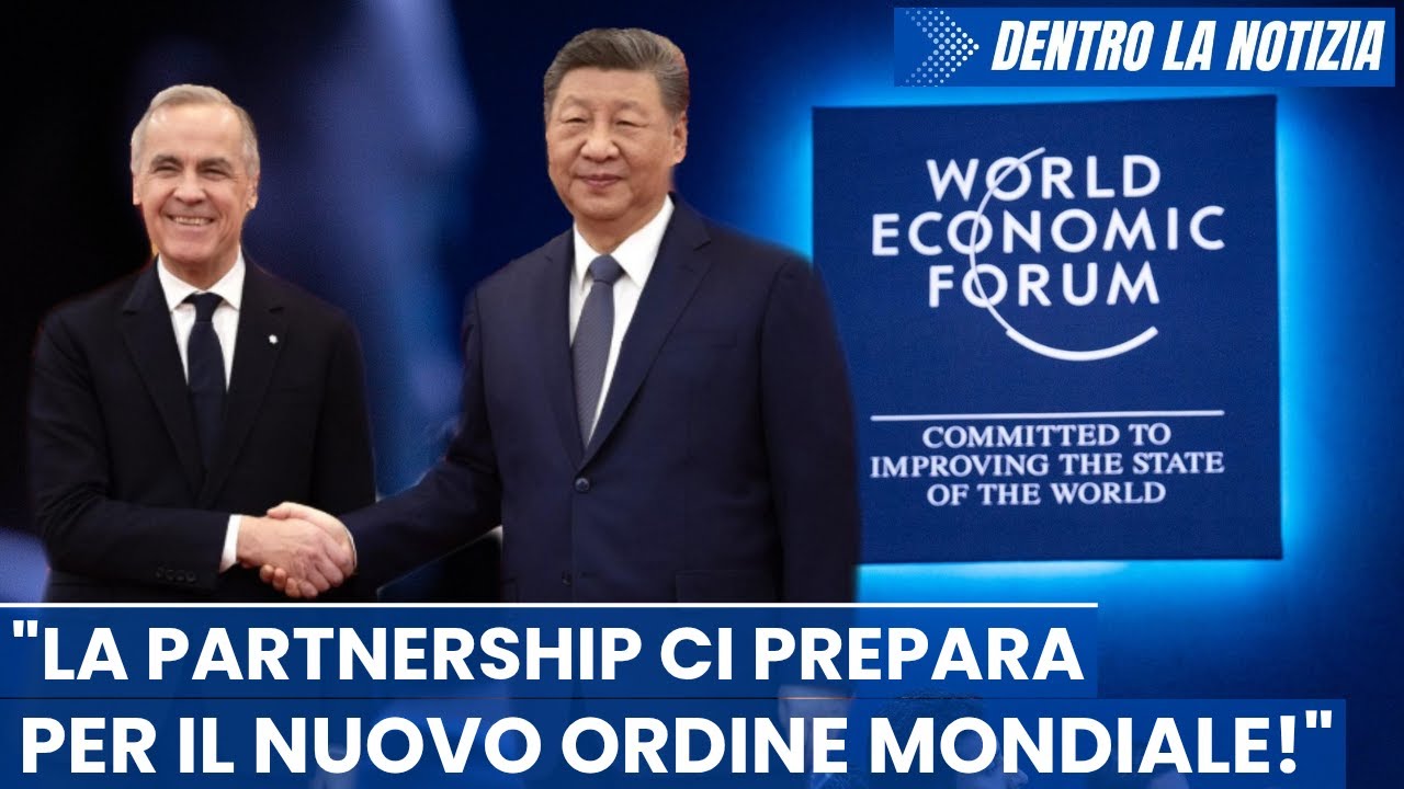 CONTRO TG scoop: BCE chiede lacrime e sangue all'Italia! Carney: Canada e Cina uniti per il NWO!