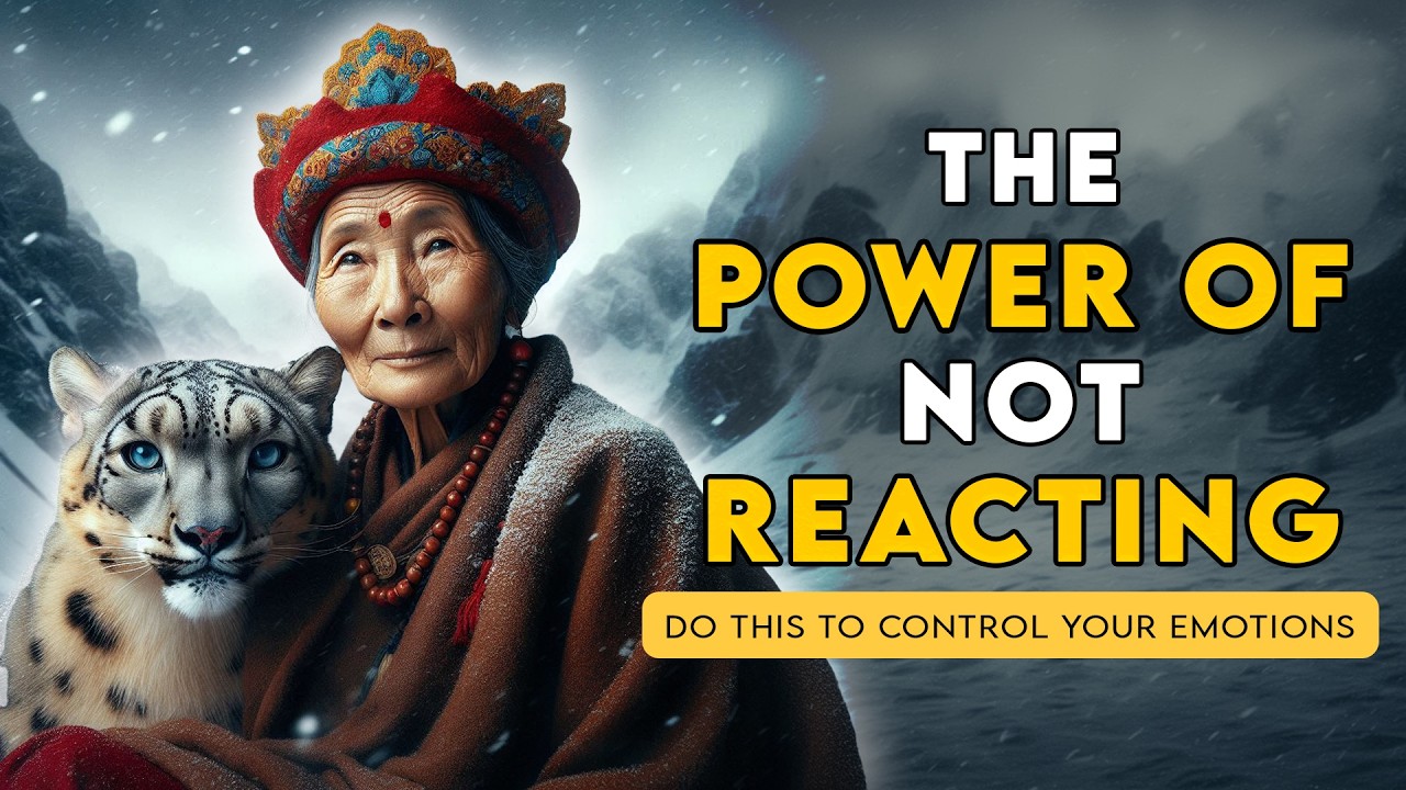 Power of Not Reacting | How to control your emotions | Buddhist Teachings | Buddhism in English