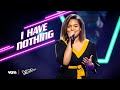 Amy - 'I Have Nothing' | The Blind Auditions | The Voice van Vlaanderen | VTM