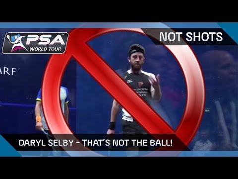 Squash: NotShots Ep. 2 - Daryl Selby - That's Not The Ball!