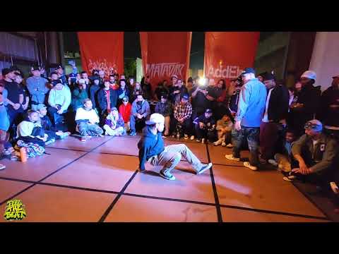 B BOY HEAT ROCK VS B BOY HAT SOLO-MATADOR INTERNATIONAL JAM 2022-TOP 16- #DJERVINARANA