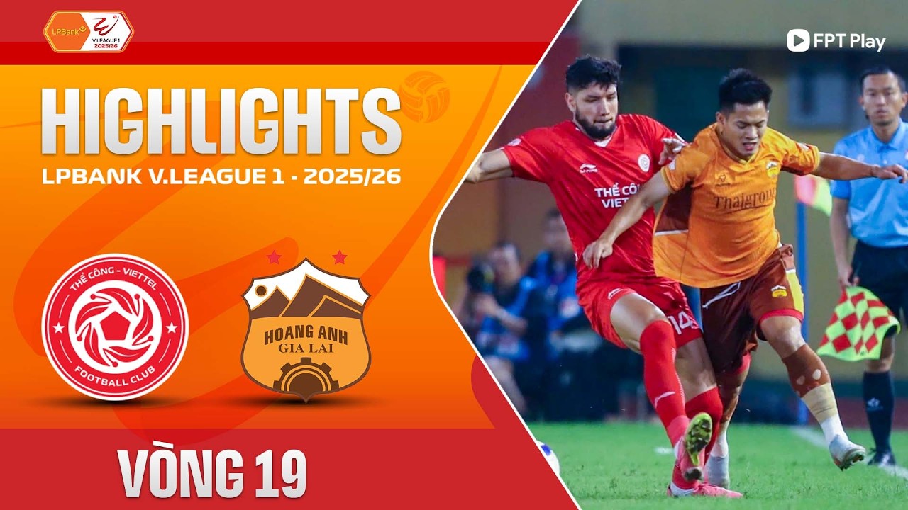 Thể Công   Viettel vs Hoàng Anh Gia Lai Highlights