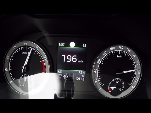 2017 Skoda KODIAQ 1.4 TSI 150PS FWD - 0-100 km/h 0-60 mph Tachovideo Beschleunigung Acceleration