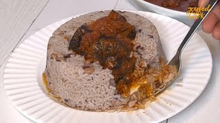 How to cook Rice & Beans with stew for your whole family . Nigerian food .
