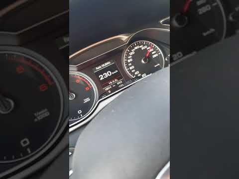 Audi A4 2.0 TDI Stage1 #fullspeed  #topspeed  #acceleration