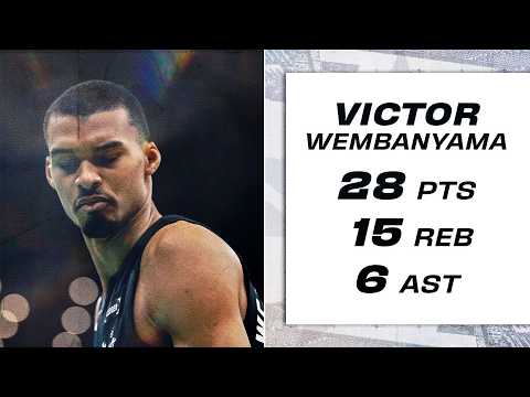Victor Wembanyama Highlights GO CRAZY in Win Against Kings!