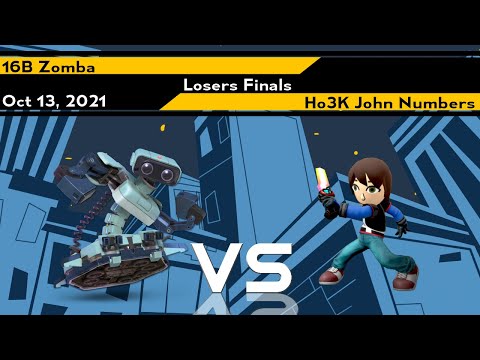 [Smash Ultimate] Xeno219 (L.Finals) - 16B  Zomba vs Ho3K  John Numbers
