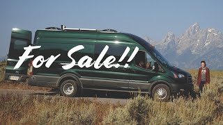 Our Van Is FOR SALE! 2020 AWD Ford Transit Camper