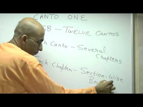 Srimad Bhagavatam Overview Canto 1 Introduction to Chapter 1