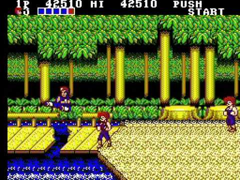 double dragon master system youtube