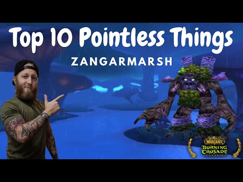 Top 10 Pointless Things in Zangarmarsh | TBC Classic Zones | World of Warcraft Classic