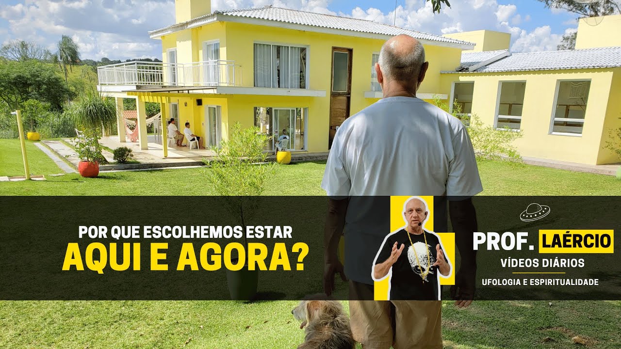 POR QUE encarnamos NESSA ÉPOCA e NESSE PLANETA? | Prof. Laércio Fonseca