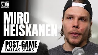 Miro Heiskanen Reacts to Dallas Stars Being Eliminated by Vegas in 6 Games: 