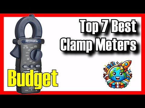🔥 TOP 7 BEST Budget Clamp Meters to Buy on Amazon [2025]✅[Cheap] For Electricians