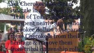 Georgia Congressman John Lewis 2009 Cherokee National Holiday