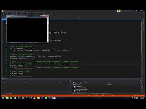 Python Gui 6 Focus Into A Widget