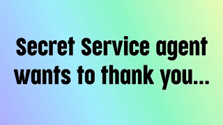 🌈God message today | Secret Service agent wants to thank you...